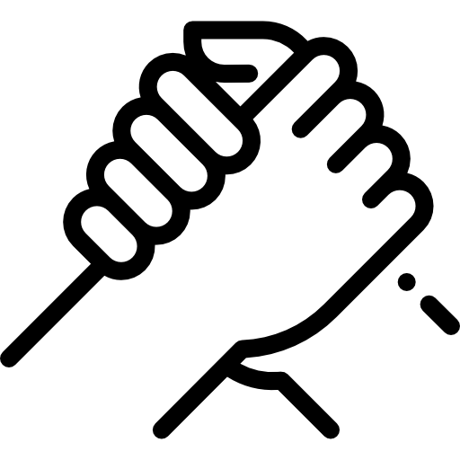 Support Hands Symbol